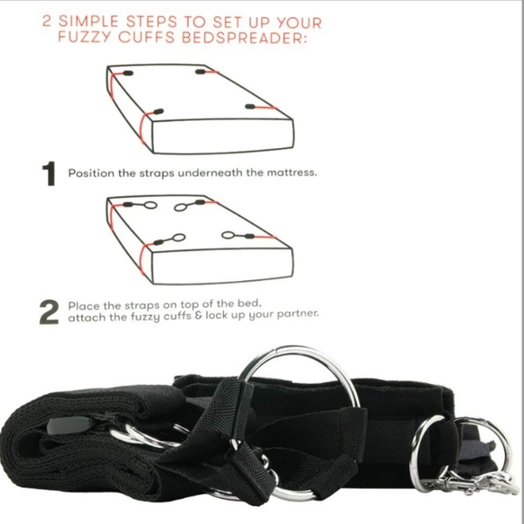 Lux Fetish fuzzy lovers 4 piece bedspreader kit with travel bag! - Picture 5 of 10